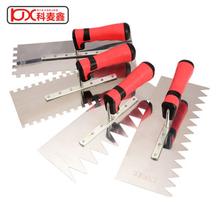 Kemaixin trowel metal plaster board construction site trowel Craftsman tools mud tile flat trowel wholesale