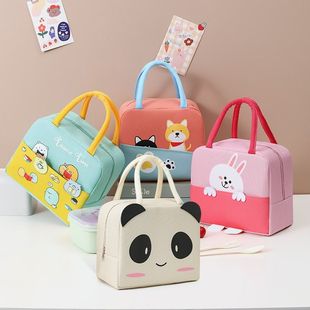 Lunch Box Bag Waterproof and Insulated Primary School Student Satchel Meal Bag Office Worker with Rice Thickeneded Aluminum Foil Lunch Bag Lunch Donglong