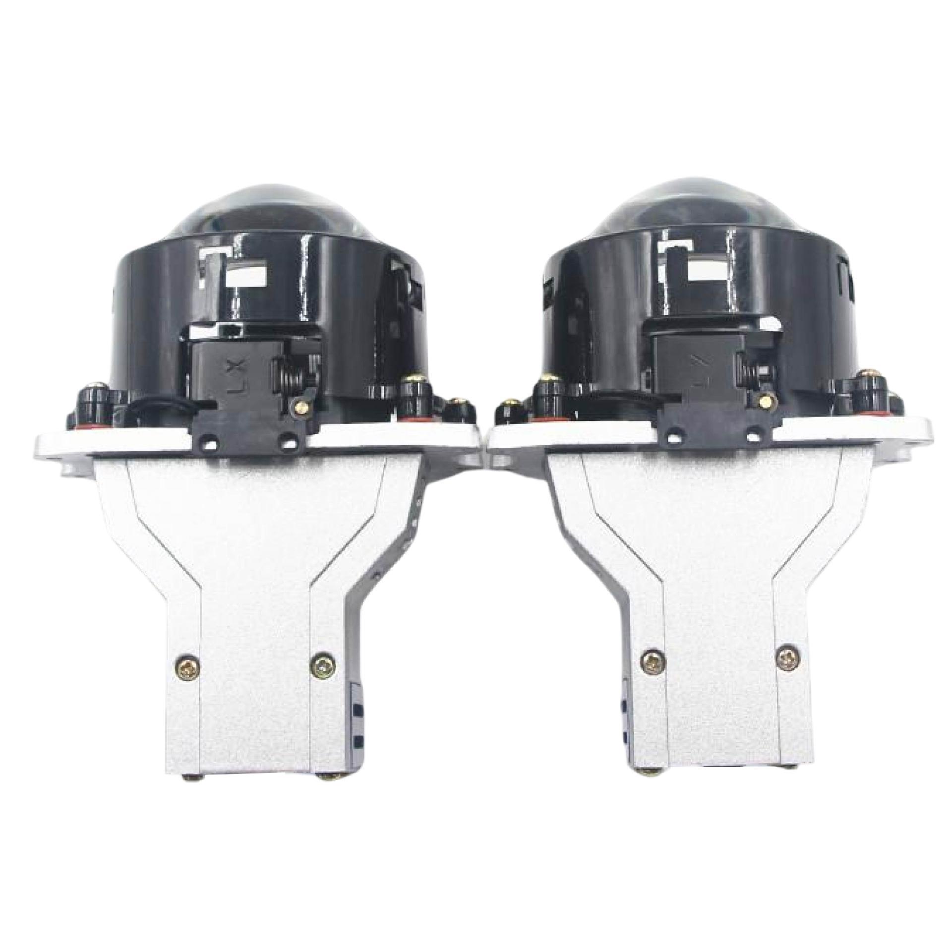 La nueva lente bifocal LED de coche de copa de luz doble solar pequeña de 3,0 pulgadas 65W luz lejana y cercana integrada seguridad universal no destructiva image 6