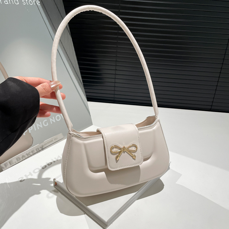 2025 New Casual Small Square Bag For Women, Simple Baguette Bag, Trendy Fashion Single Shoulder Underarm Bag_voghion.com
