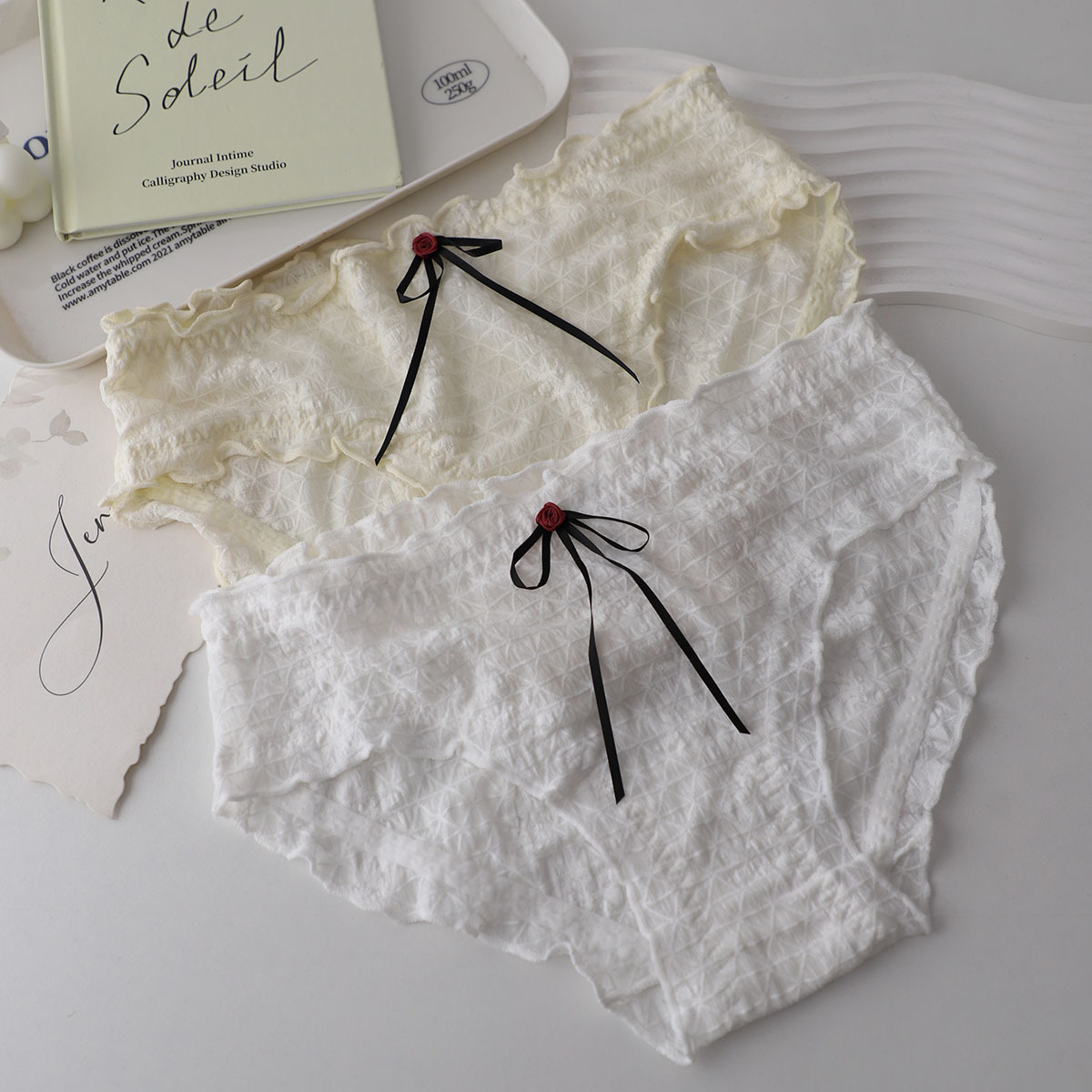 Brand sexy lace cute elastic soft pants