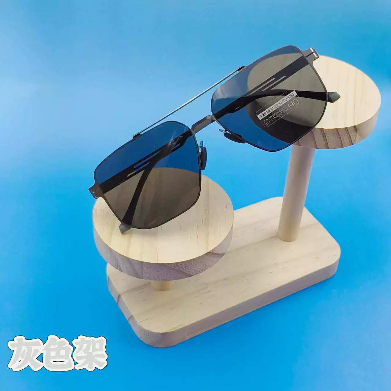 Men's high-definition nylon polarized glasses 3-color dual-bridge polarized, glare protection for sunlight
