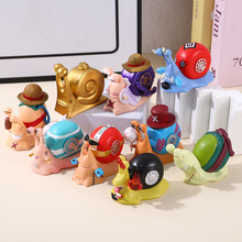 9款海贼王手办模型动漫蜗牛电话虫大集合通讯蜗牛公仔桌面小摆件