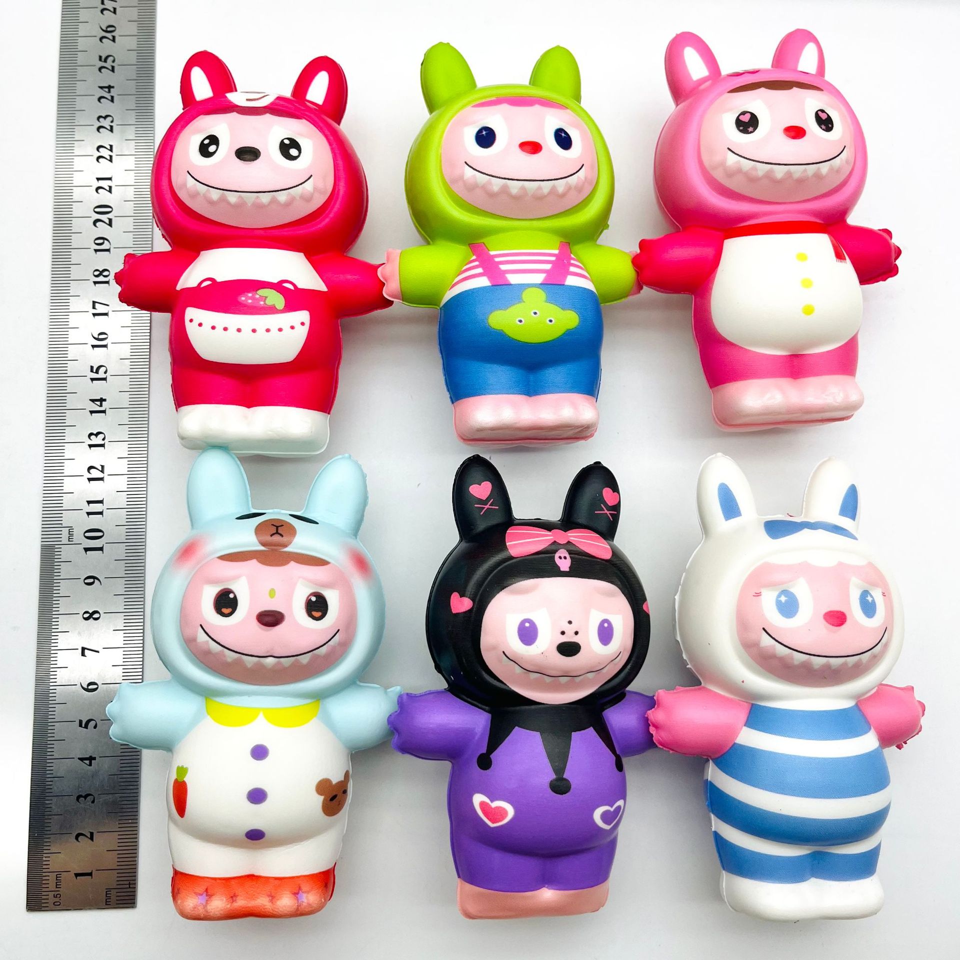 딸기곰 라부부 (약 12cm)