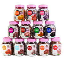 话梅180g罐装杨梅干乌梅干盐津葡萄干蜜饯果干休闲零食小吃