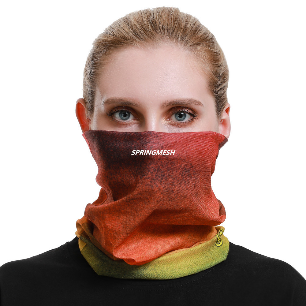 Cross-Border Direct Sales, Colorful Patterns, 3D Digital Printing, Men's and Women's Magic Headscarf, Outdoor Cycling Mask