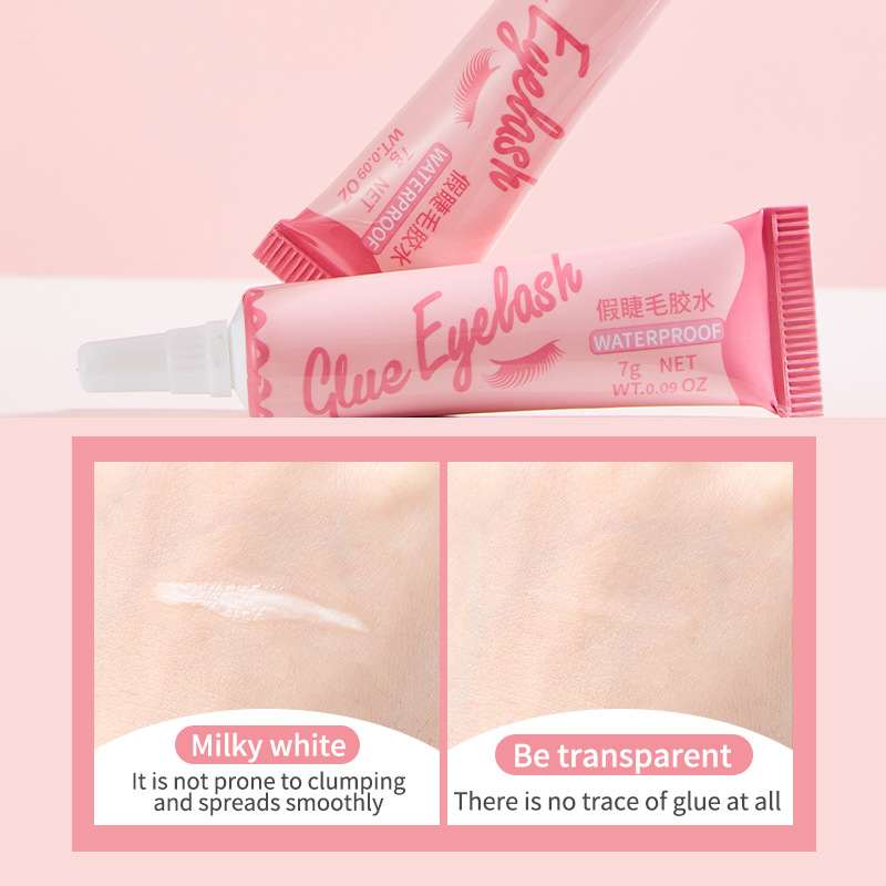 LMLTOP pegamento para pestañas postizas, peinado natural, pestañas hermosas, pestañas postizas adhesivas, herramienta auxiliar SY353