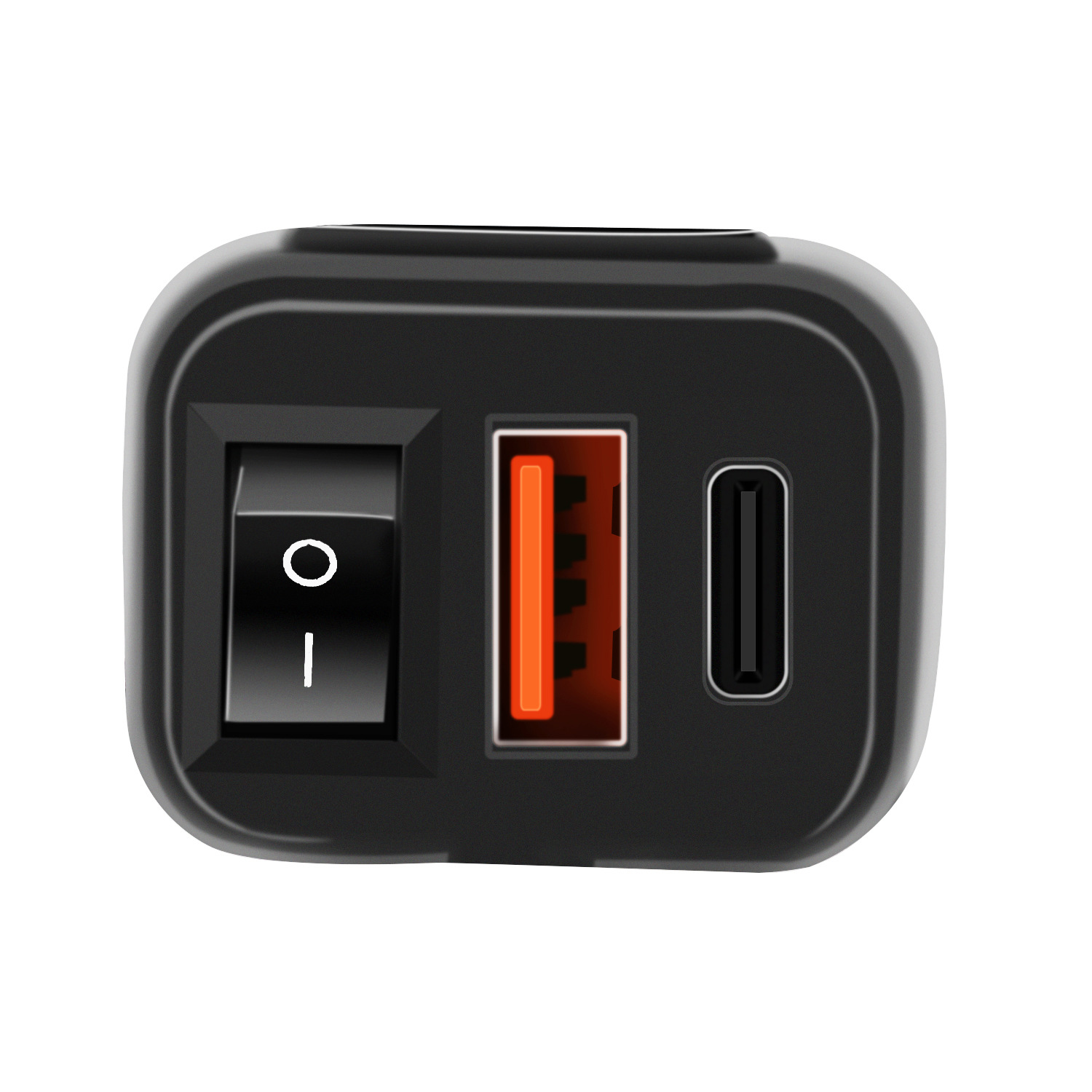 Car Charger PD+QC3.0 Fast Charge TYPE-C Digital Display