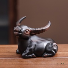 牛茶宠摆件精品可养茶玩茶盘茶台桌面装饰品茶具配件创意茶漏茶滤