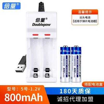 Hibrid akkumulyator batareyaları, Double Capacity No. 5 Rechargeable - u21-2-5th-800-battery-boxed