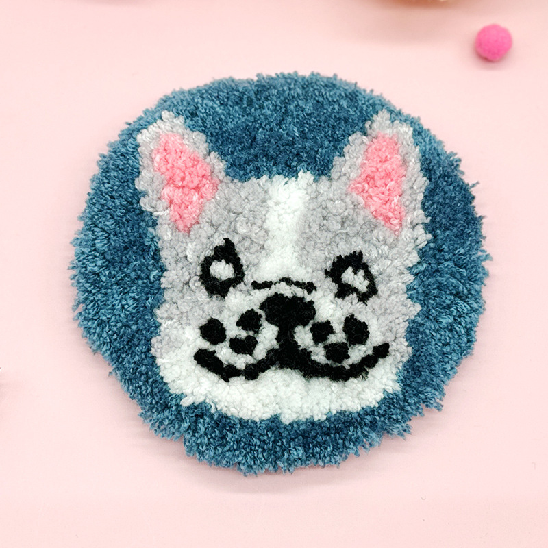 Posavasos bordados pinchados - fadou (no terminado)