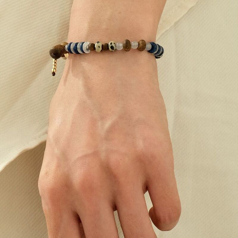 Zixiu Zixiu Agarwood Echo Bracelet New Chinese Style Agarwood Natural Stone Easiest for Match Bracelet Women's 25Th Spring and Summer New Product Zixiu Zixiu Agarwood Echo Bracelet New Chinese Style Agarwood Natural Stone Easiest for Match Bracelet Women's 25Th Spring and Summer New Product