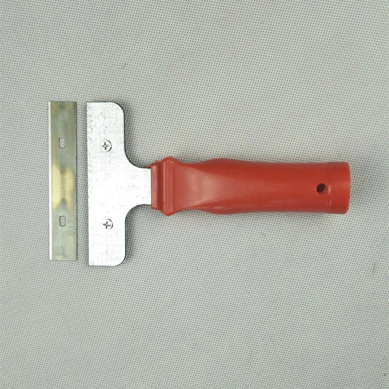 Pala de limpieza de suministro directo de fábrica pequeña manija roja pala pequeña Limpieza de costura de belleza pala de limpieza profesional