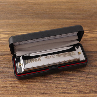 Free Shipping/10-Hole Harmonica A1J60-Blues Harmonica 10-Hole Professional Performance Grade Ten-Hole Small Harmonica