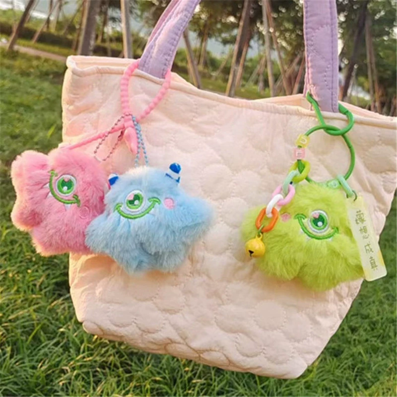 Мультфильм плюшевая кукла монстр брелок кулон Милая брошь своими руками Сумка носки шляпа аксессуары