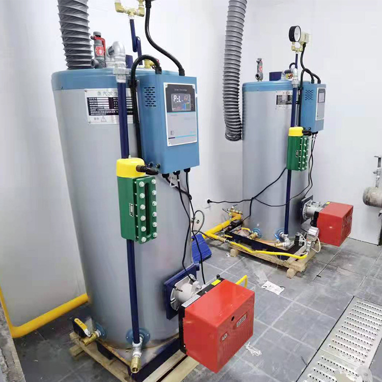 立浦热能 50公斤燃油气蒸汽发生器 0.05t小型立式免报检蒸汽锅炉