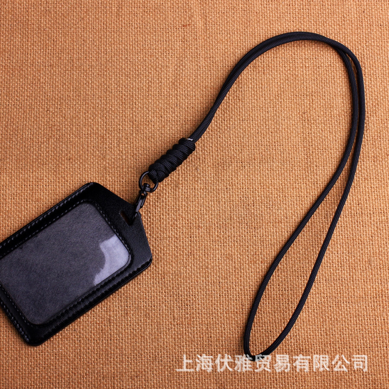 Z02 suministro de fábrica cuerda paraguas tejida hebilla de metal hebilla giratoria clave cuerda halter certificado tarjeta de fábrica cordón