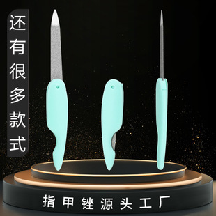 Plastic Nail Polishing Nail Polishing Strip Manicure Tool Polishing Strip File Rubbing Strip Stainless Steel Foldableing Nail File