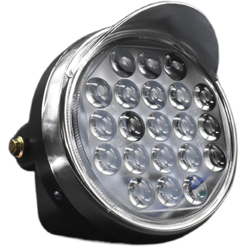 Lámpara led súper brillante de 36W, faros modificados para motocicletas, luces de lente de triciclo eléctrico impermeable con distancia