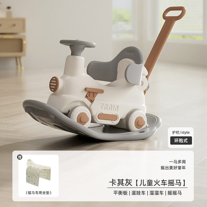 Fábrica personalizada juguetes para bebés 0 - 3 años de edad niños mecedores niños pueden empujar mecedores multifuncionales