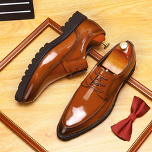 【预售非现货】厂家直销软皮鞋男款正装休闲鞋真皮英伦尖头商务鞋