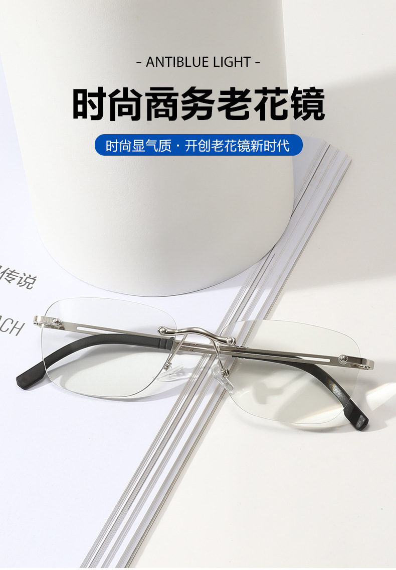 [individual glasses] y05 zoom color-changing reading glasses