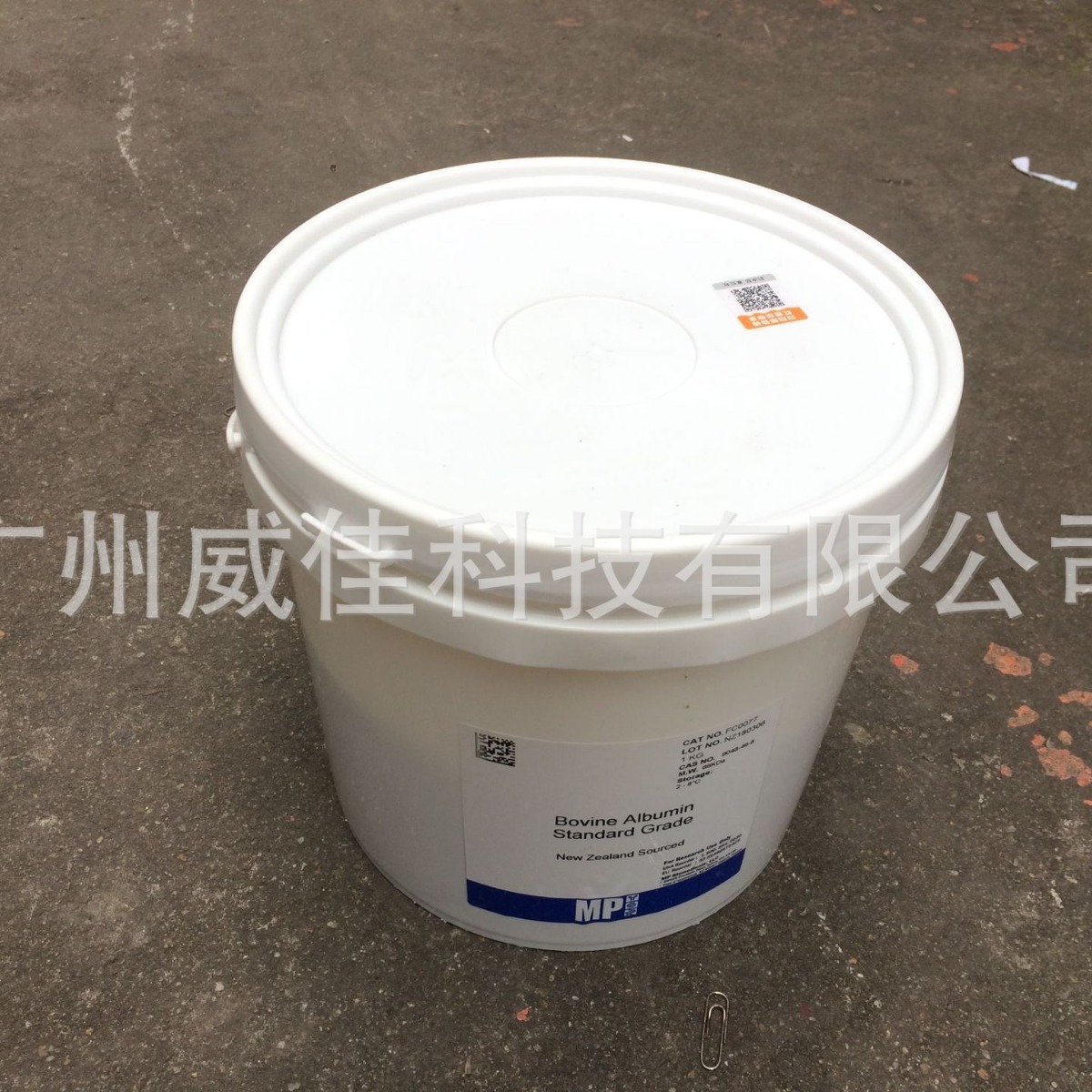 BSA 牛血清白蛋白 1KG 新西兰源 02FC007791 美国MPBIO 9048-46-8