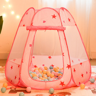 Children's tent indoor and outdoor toy play house princess baby play house girl folding big house ocean ball pool