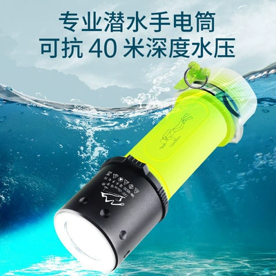 UV fənərlər, Ultra-Bright Waterproof Underwater Professional Deep