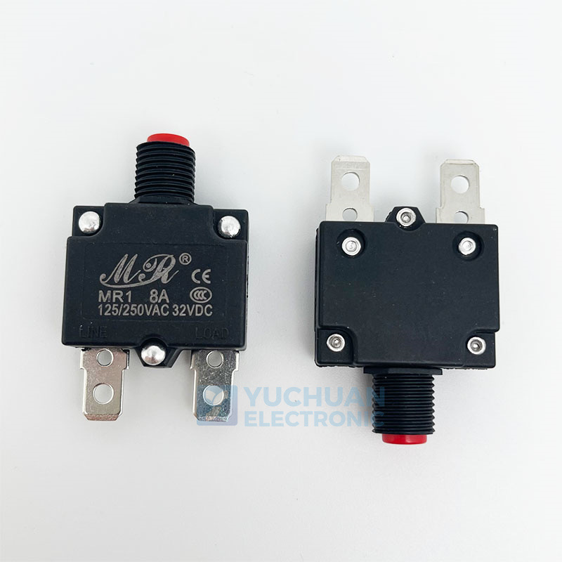 8A 过载过流电流保护器开关MR1 8A