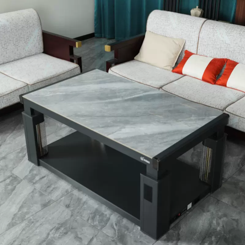 火焰山电暖桌家用升降取暖器全屋电烤炉桌茶几长方形天剑系电暖器