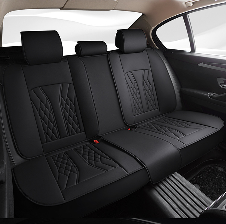 2026 New Model Full Leather Breathable Business-Style Universal Four-Season Full-Cover Car Seat Cushion Cover