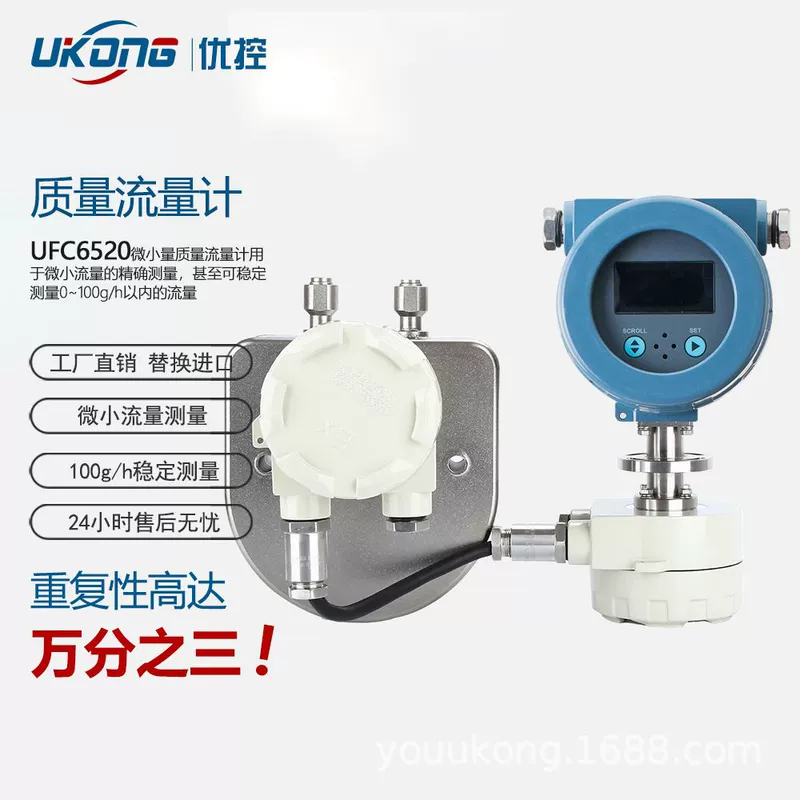 Coriolis mass flowmeter explosion-proof High precision