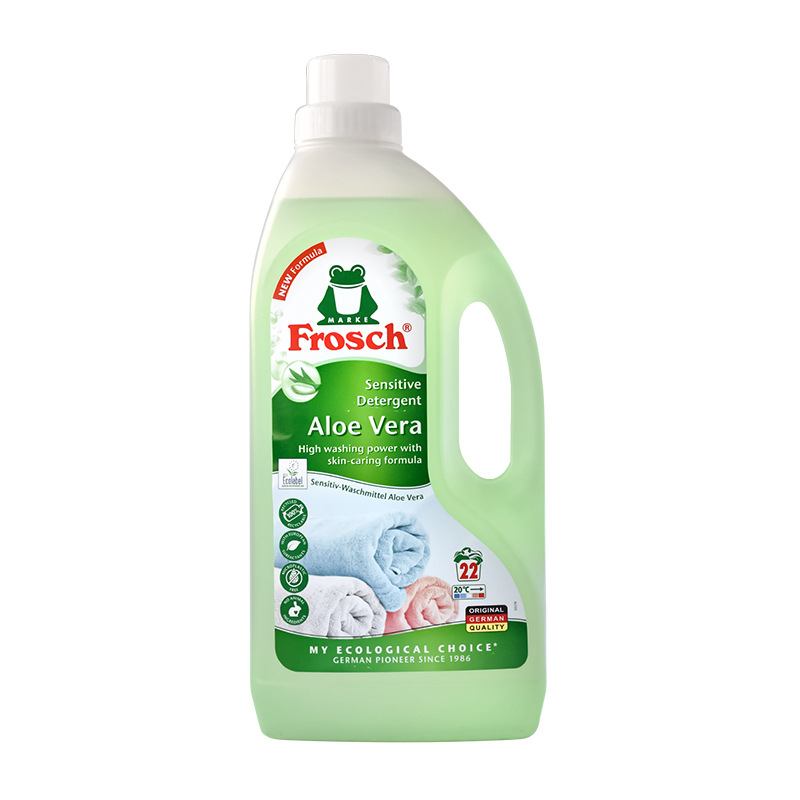 German frosch laundry detergent 1.5L toiletries environmental protection laundry detergent aloe large bottle laundry detergent wholesale