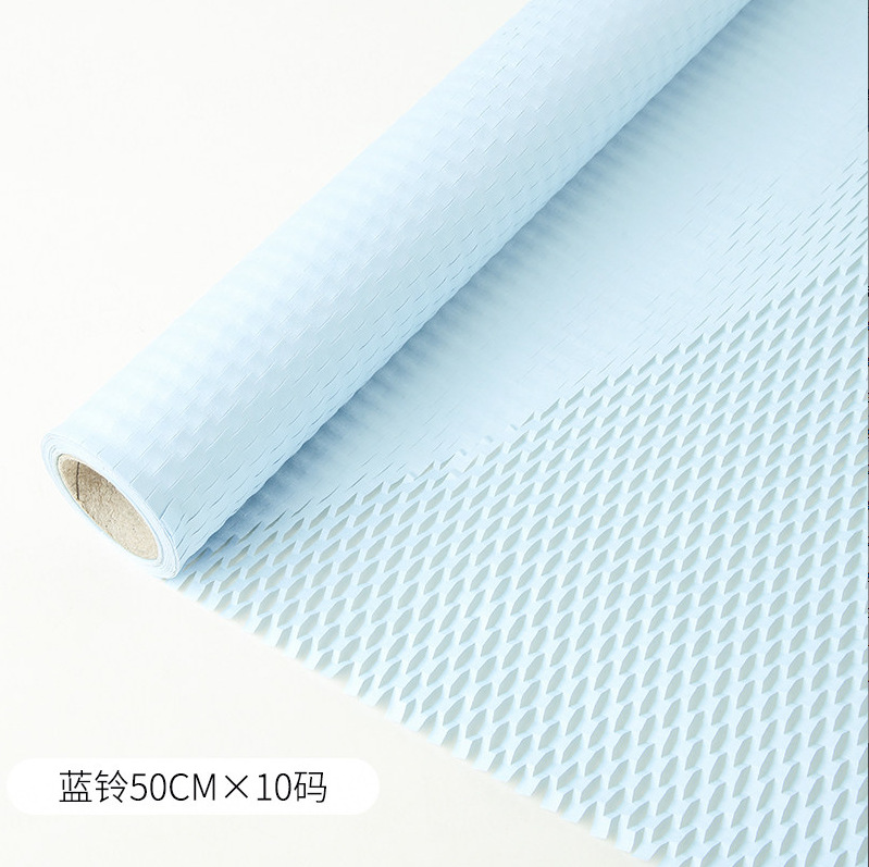 Papel de regalo de nido de abeja, papel de regalo acolchado con rejilla colorida, papel kraft de nido de abeja, venta al por mayor.