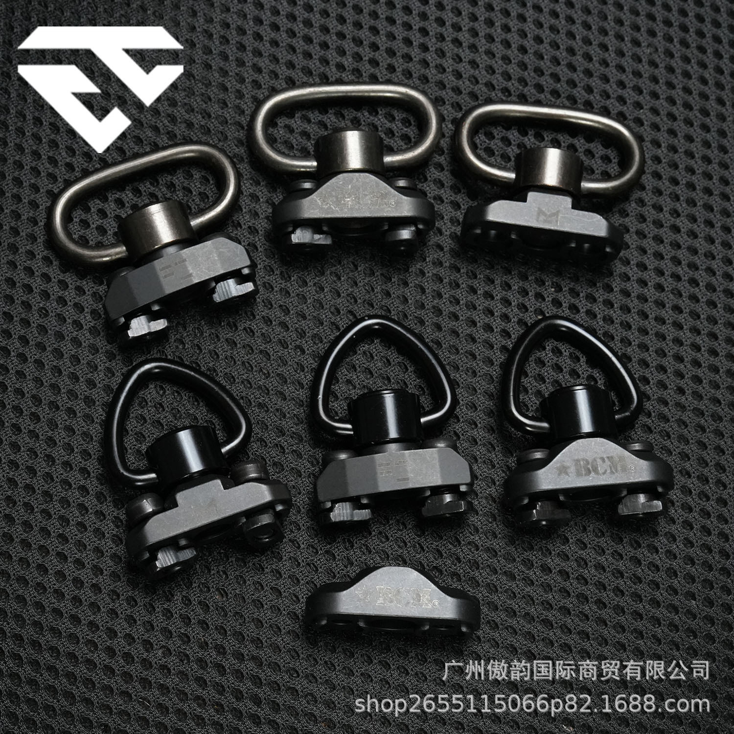Steel Mlok System Quick-Release Tactical Bcm Strap Buckle Metal Qd Buckle Pharaoh Hanging Buckle Toy Accessories