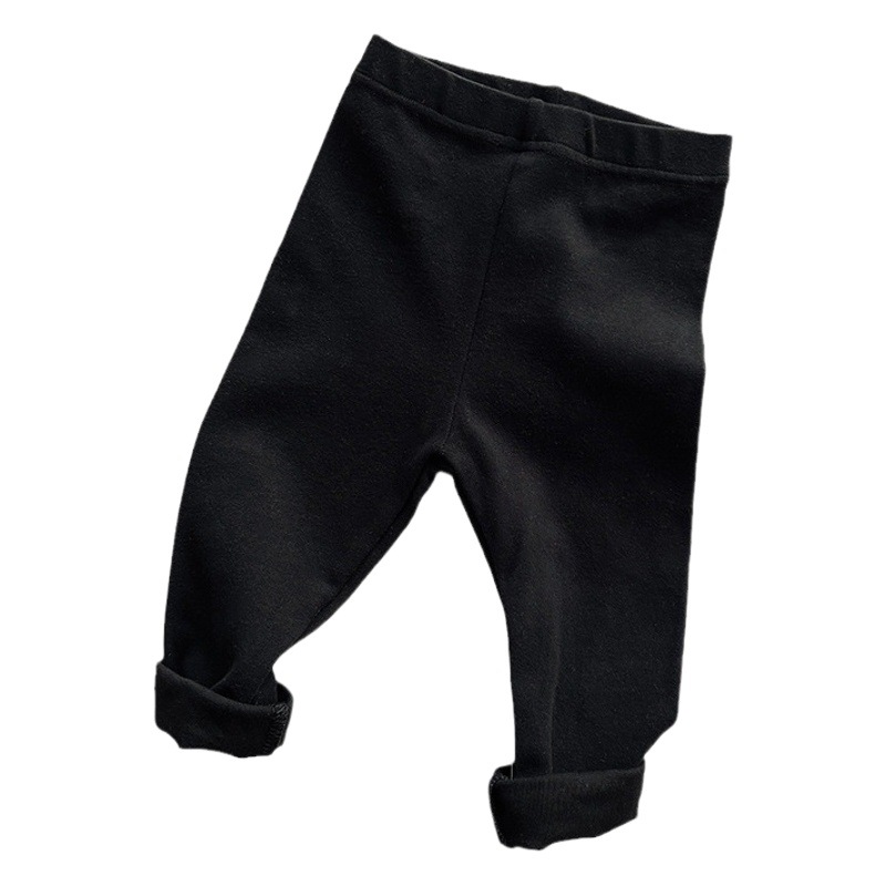 Leggings Elásticos para Niños y Niñas, Primavera-Otoño 2025, Pantalones Ajustados Versátiles para Niños, Estilo Coreano, Ropa Infantil Moderna