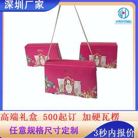 洗漱用品瓦楞礼品盒超硬彩印手提盒婴儿洗漱用品洗澡盆彩色包装盒