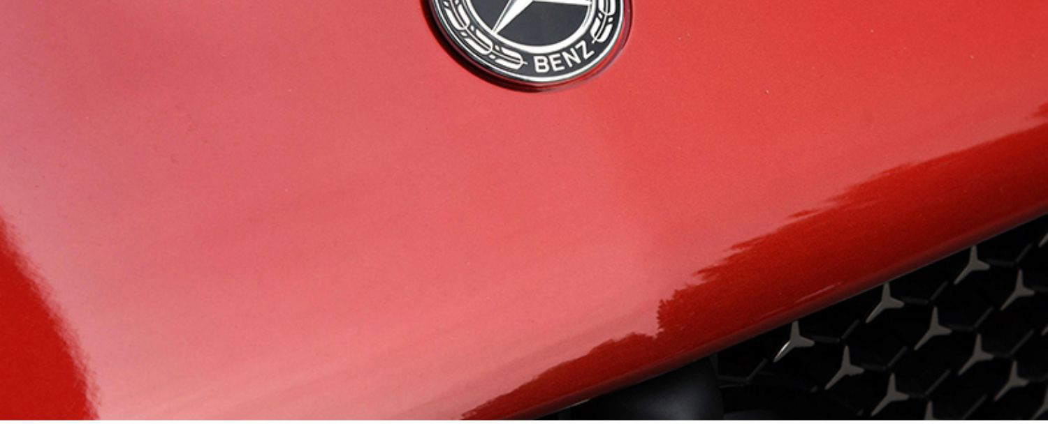 Mercedes-Benz Hood Logo C-Class E-Class S-Class C180C200E200Le260L Vertical Logo Modified Flat Logo Mercedes-Benz Car Logo