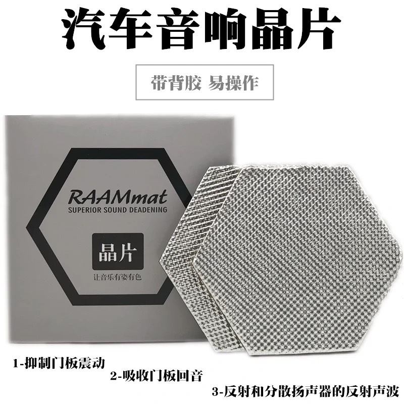 Car Audio Chip Speakers, Liyinwa Car Speakers, Soundproofing Materials, Shock Absorption, Noise Reduction, Sound Wave Absorption and Diffusion