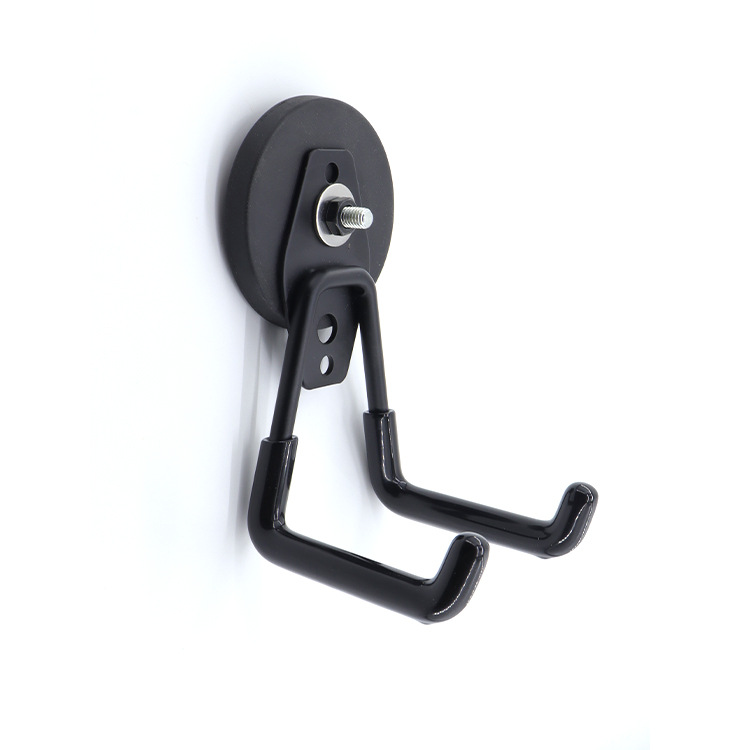 Base de 66 mm con gancho cuadrado negro