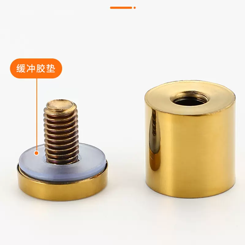 不锈钢空心广告螺丝广告钉支撑装饰玻璃镜钉五金配件螺丝钉亚克力