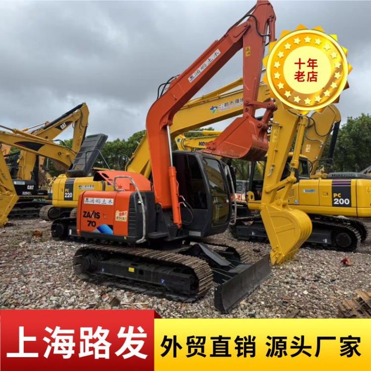 Exportación de comercio exterior de segunda mano Hitachi ZX120 ZX70 ZX60 ZX50 excavadora a la venta directa de fábrica image 1