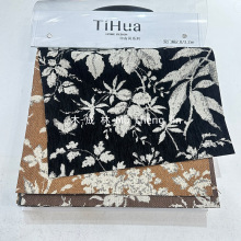 2025新款中古风雪尼尔提花窗帘抱枕面料9种花型支持散剪拿样现货