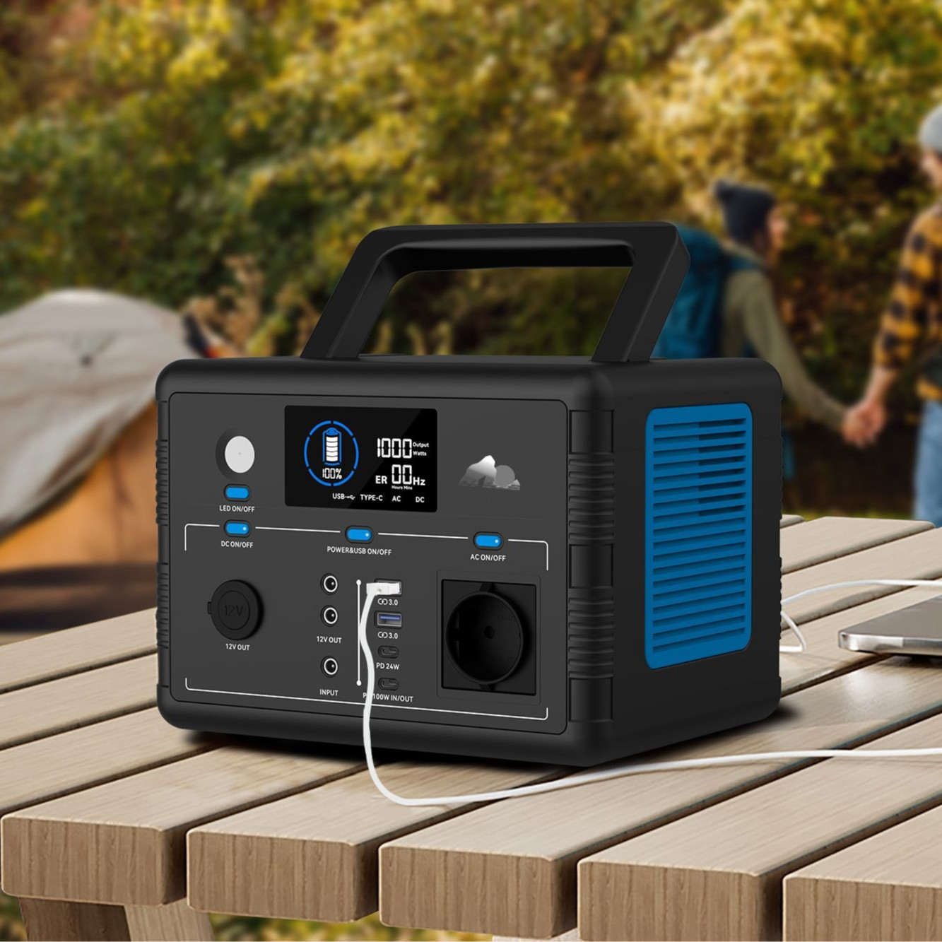 冰旭科技480W户外移动电源