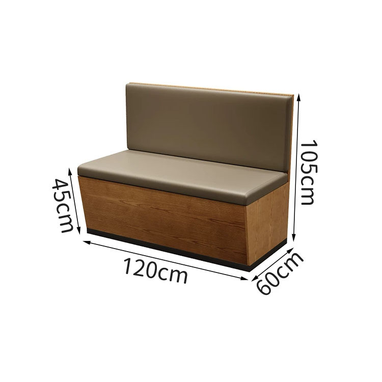 Juego de Mesa y Sillas para Comedor de Madera Maciza para Restaurante