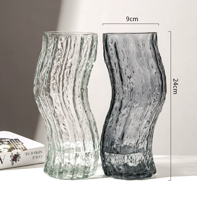 Творческие объятия Vase Hasels дом большая садовая стеклянная ваза для цветов бутылка цветов роза лилия сумка бутылки декор