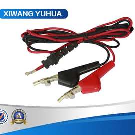 厂家直供 鳄鱼夹导线  连接器 鳄鱼夹测试线