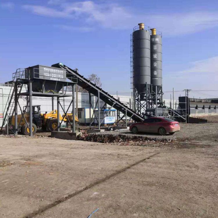 一矿供应水稳拌合站 全套稳定土拌和站 混凝土搅拌站
