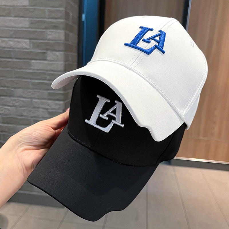 Bestickte Baseballcap Für Damen Und Herren Mit Wellenkrempe_voghion.com